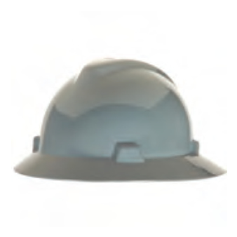 <p>
	MSA V-Gard® Protective Hats - Gray</p>
