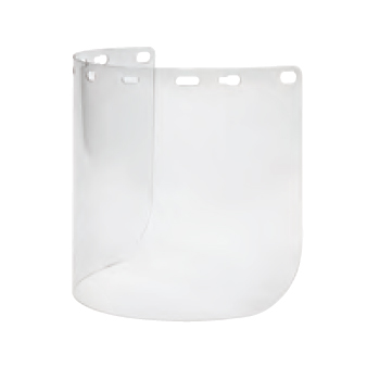 <p>
	Clear Shield, 8” x 15.5” x .078”, Molded Cylinder PC</p>
