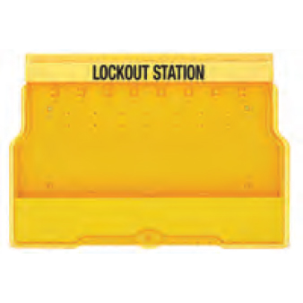 <p>
	Lock-out station</p>
<p>
	Width: 596mm, Length: 393mm, Depth: 114mm</p>
