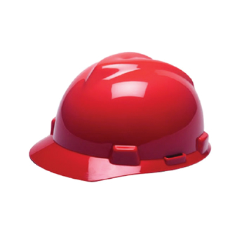 <p>
	MSA V-Gard® Protective Caps - Red</p>
