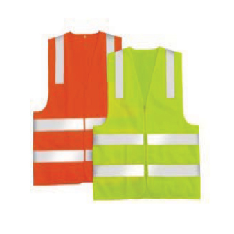 <p>
	Safety Vest 100% Polyester Hi-Vis Mesh Fabric</p>

