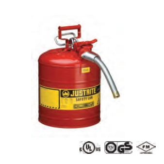<p>
	Justrite 1gal Type II Safety Can, Red<br />
	 </p>
