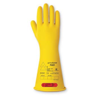 <div>
	KEY FEATURES AND BENEFITS</div>
<ul>
	<li>
		Natural rubber latex formulation: Great flexibility and durability</li>
	<li>
		Ergonomic design: For electrical PPE that causes minimal hand fatigue</li>
	<li>
		Generous flared cuff: Adequate space for both clothing and ventilation</li>
</ul>
